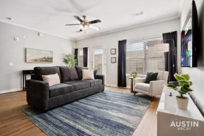 King Beds and Memory Foam Sleeper in Vibrant ATX Apt